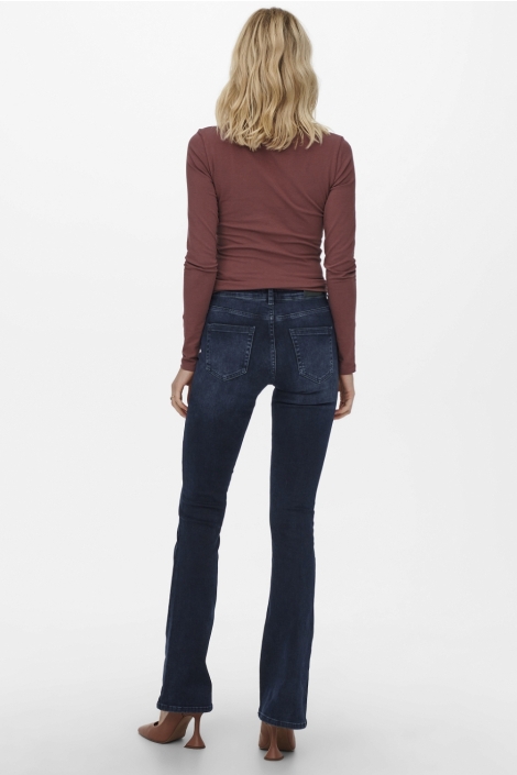 Only onlblush mid flared dnm rea409 noos